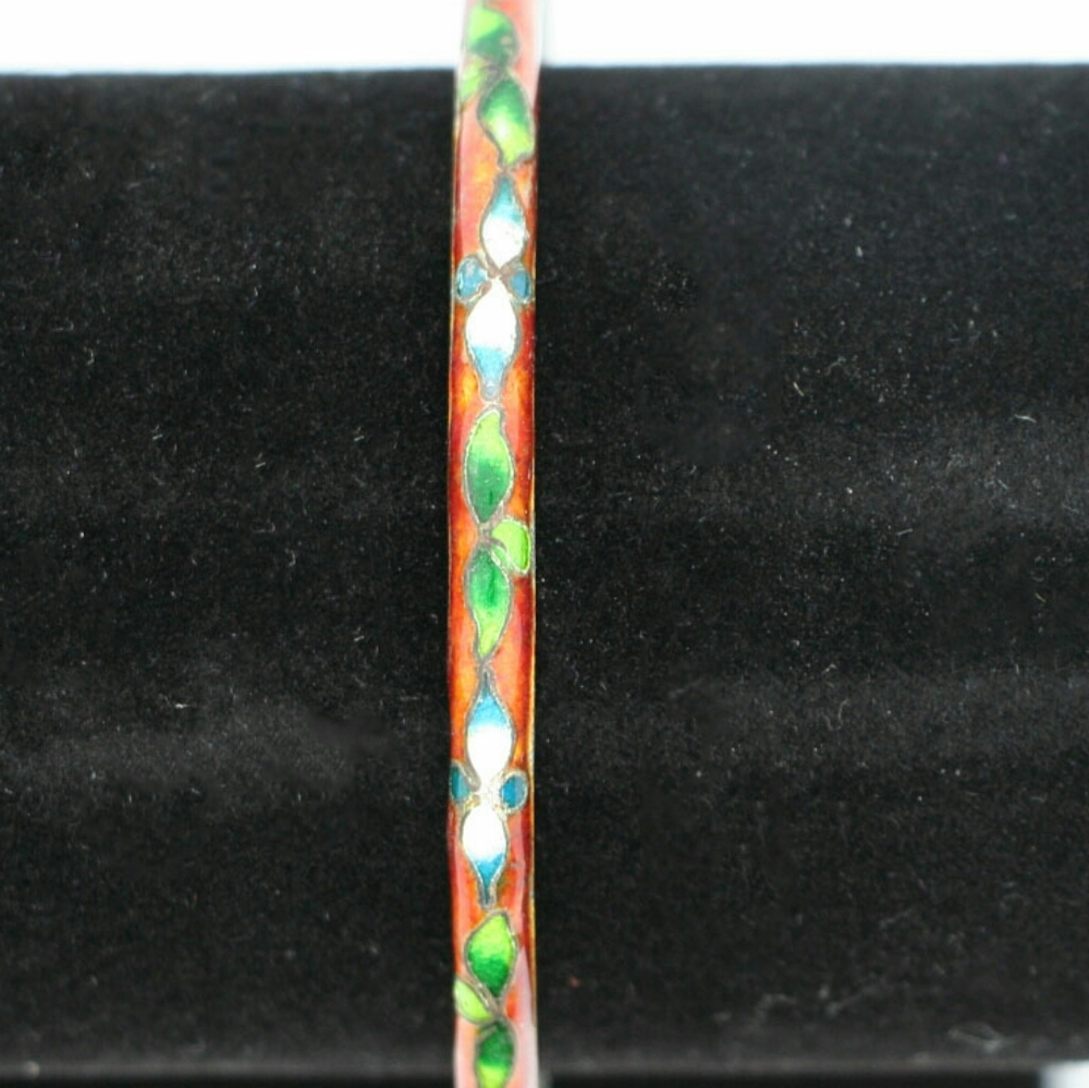 Vintage Cloissonne Bangle